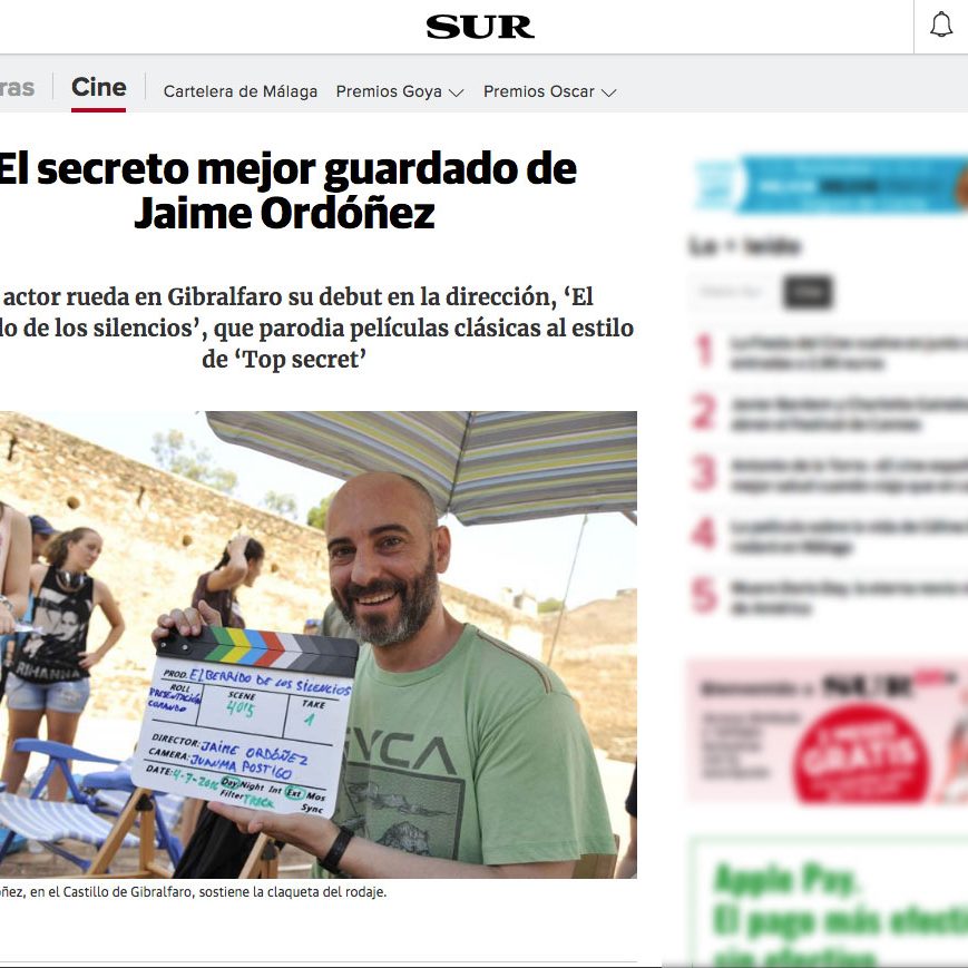 Jaime Ordoñez, Actor y Director